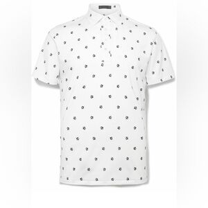 G/FORE - Logo-Print Stretch-Jersey Golf Polo Shirt - White size L
